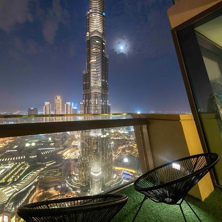 First Class 3Br With Full Burj Khalifa And Fountain View Dubaj Exteriér fotografie