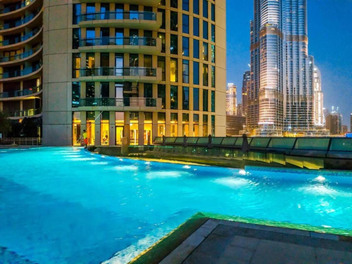 First Class 3Br With Full Burj Khalifa And Fountain View Dubaj Exteriér fotografie