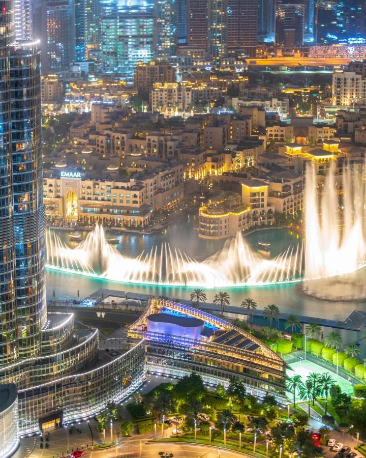 First Class 3Br With Full Burj Khalifa And Fountain View Dubaj Exteriér fotografie