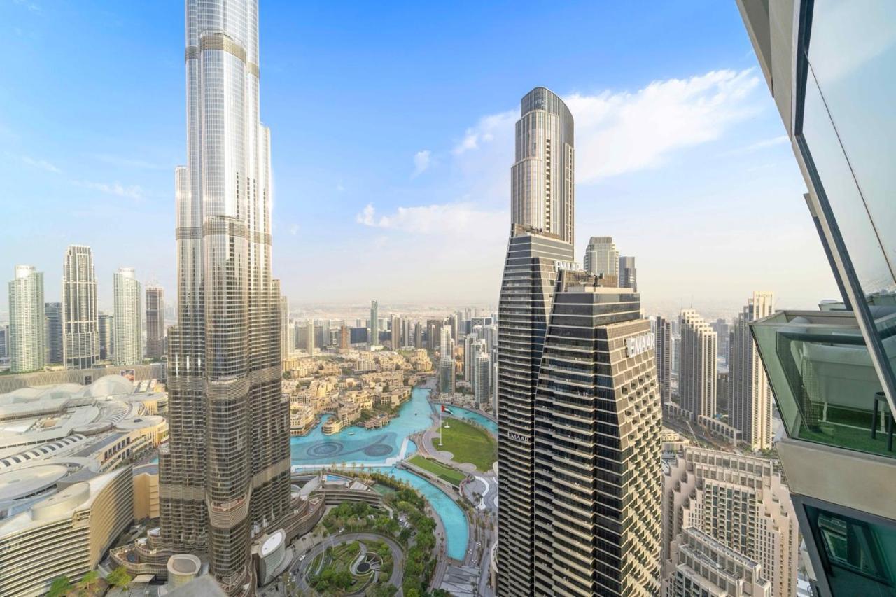 First Class 3Br With Full Burj Khalifa And Fountain View Dubaj Exteriér fotografie