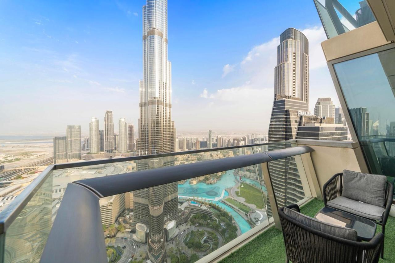 First Class 3Br With Full Burj Khalifa And Fountain View Dubaj Exteriér fotografie