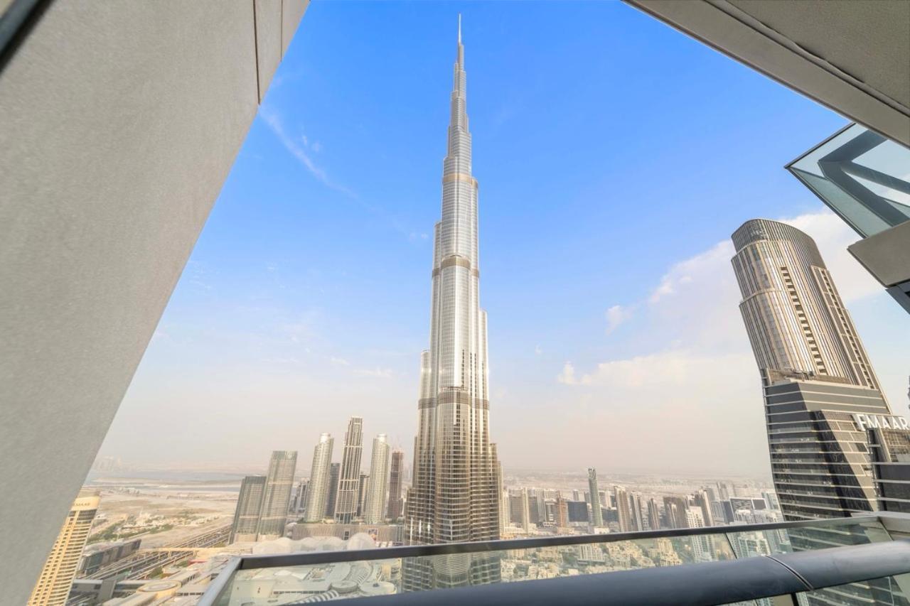 First Class 3Br With Full Burj Khalifa And Fountain View Dubaj Exteriér fotografie