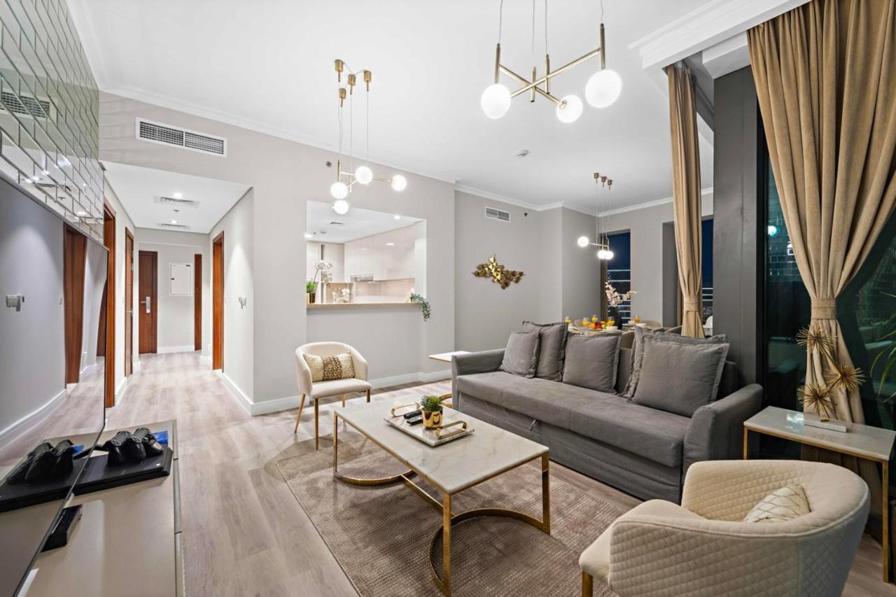 First Class 3Br With Full Burj Khalifa And Fountain View Dubaj Exteriér fotografie