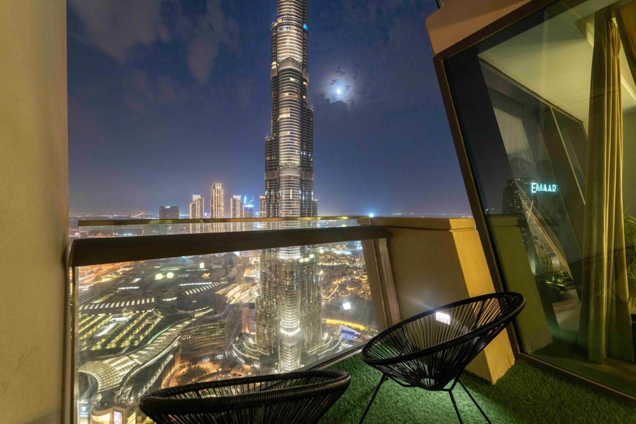 First Class 3Br With Full Burj Khalifa And Fountain View Dubaj Exteriér fotografie