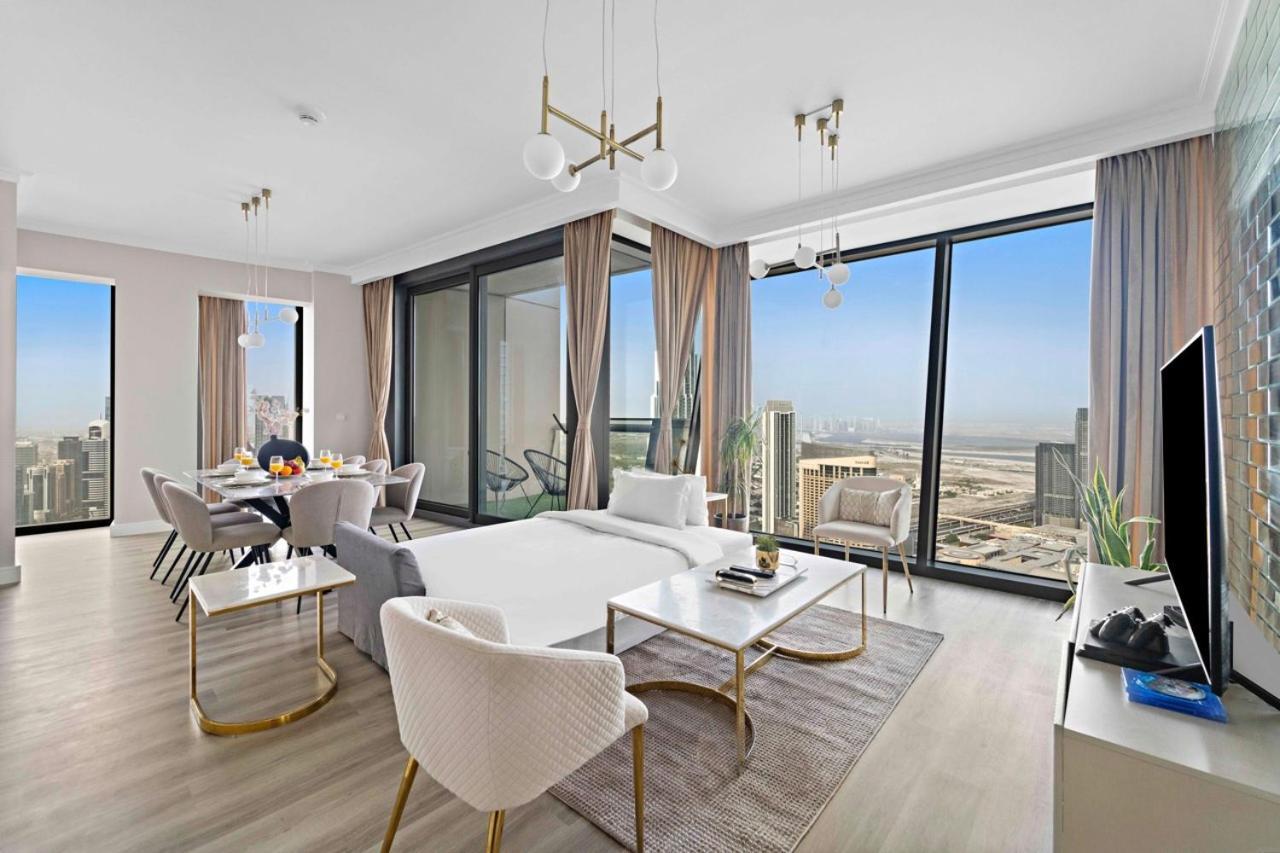 First Class 3Br With Full Burj Khalifa And Fountain View Dubaj Exteriér fotografie