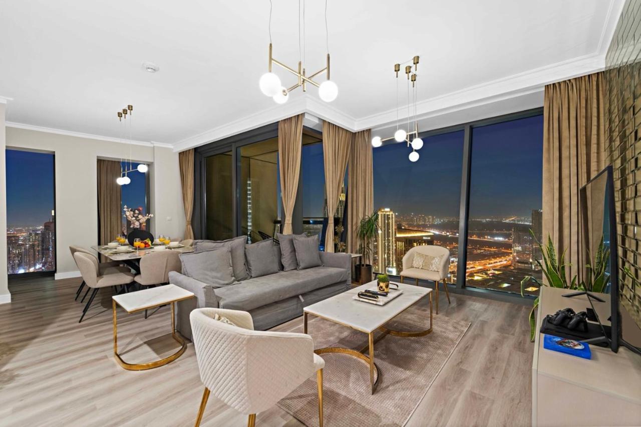 First Class 3Br With Full Burj Khalifa And Fountain View Dubaj Exteriér fotografie